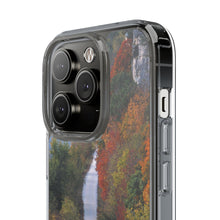 Load image into Gallery viewer, Katy Trail Clear Phone Cases of America's Longest Rails to Trails Project. Shock Absorbing, Multiple Sizes, Hiking, Biking, Cycling, Trails. Rocheport, Missouri.