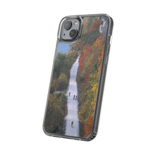 Load image into Gallery viewer, Katy Trail Clear Phone Cases of America's Longest Rails to Trails Project. Shock Absorbing, Multiple Sizes, Hiking, Biking, Cycling, Trails. Rocheport, Missouri.