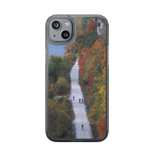 Load image into Gallery viewer, Katy Trail Clear Phone Cases of America's Longest Rails to Trails Project. Shock Absorbing, Multiple Sizes, Hiking, Biking, Cycling, Trails. Rocheport, Missouri.