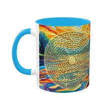Load image into Gallery viewer, Mug Colorful 11oz 'Ode to the Riverdog' Poetry Artwork Aesthetic