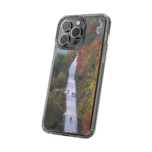 Load image into Gallery viewer, Katy Trail Clear Phone Cases of America's Longest Rails to Trails Project. Shock Absorbing, Multiple Sizes, Hiking, Biking, Cycling, Trails. Rocheport, Missouri.