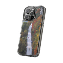 Load image into Gallery viewer, Katy Trail Clear Phone Cases of America's Longest Rails to Trails Project. Shock Absorbing, Multiple Sizes, Hiking, Biking, Cycling, Trails. Rocheport, Missouri.