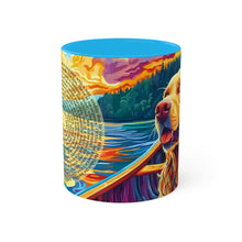 Load image into Gallery viewer, Mug Colorful 11oz 'Ode to the Riverdog' Poetry Artwork Aesthetic