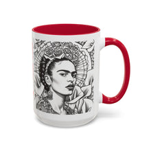 Load image into Gallery viewer, Mug - Mexican Painter Frida Kahlo's Inspiring Quote - 11oz Colorful