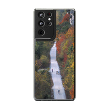 Load image into Gallery viewer, Katy Trail Clear Phone Cases of America's Longest Rails to Trails Project. Shock Absorbing, Multiple Sizes, Hiking, Biking, Cycling, Trails. Rocheport, Missouri.