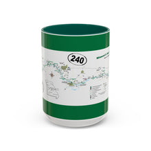 Load image into Gallery viewer, Coffee Mug - Katy Trail Colorful Missouri Map for Cyclists & Trail Lovers 15oz