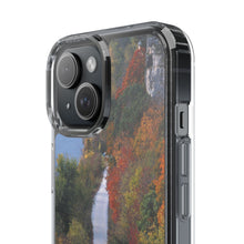 Load image into Gallery viewer, Katy Trail Clear Phone Cases of America's Longest Rails to Trails Project. Shock Absorbing, Multiple Sizes, Hiking, Biking, Cycling, Trails. Rocheport, Missouri.