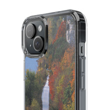 Load image into Gallery viewer, Katy Trail Clear Phone Cases of America's Longest Rails to Trails Project. Shock Absorbing, Multiple Sizes, Hiking, Biking, Cycling, Trails. Rocheport, Missouri.