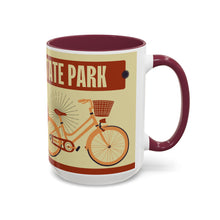 Load image into Gallery viewer, Katy Trail Mug - Missouri Bike Rail Trail Colorful Mus, Ceramic Cup, Outdoor Adventure Camping Coffee Cups, Hiking Nature Lover