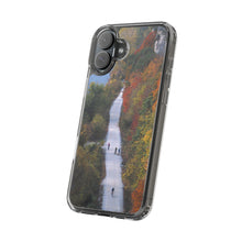 Load image into Gallery viewer, Katy Trail Clear Phone Cases of America's Longest Rails to Trails Project. Shock Absorbing, Multiple Sizes, Hiking, Biking, Cycling, Trails. Rocheport, Missouri.