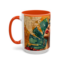 Load image into Gallery viewer, Mug - Frida Kahlo Mosaic Tile Style Inspiring Artist Writer Boho Maximalist Vibe
