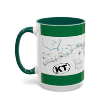 Load image into Gallery viewer, Coffee Mug - Katy Trail Colorful Missouri Map for Cyclists &amp; Trail Lovers 15oz
